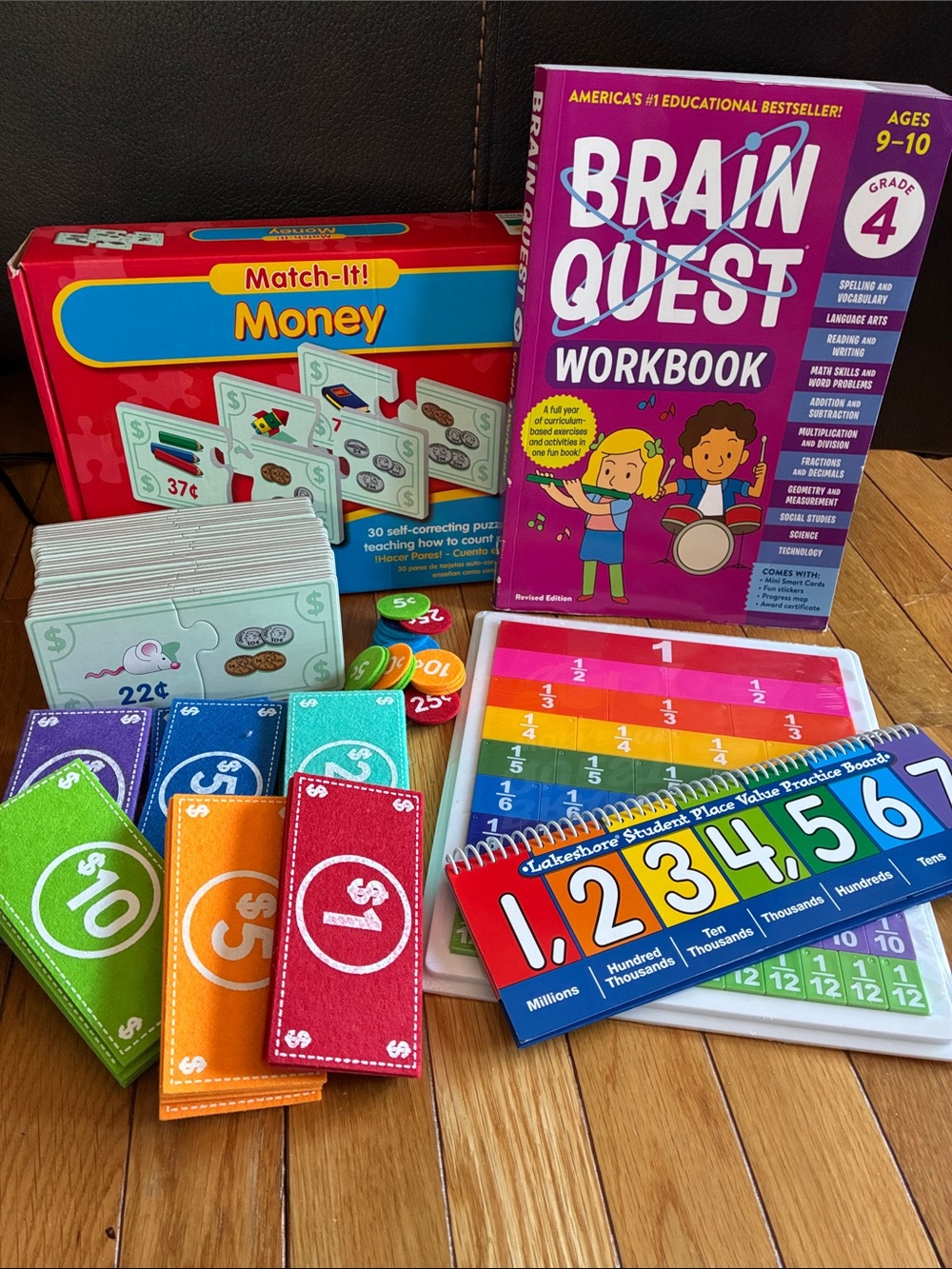 Learning/Math Skills Bundle - 5 items (ages 6-9+)